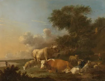 Landscape with Cattle