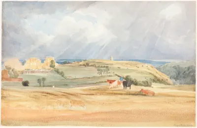 Landscape with Cattle (Somerset?)