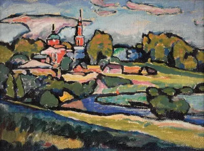 Landscape with Church