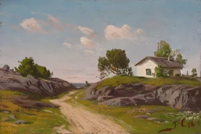 Landscape with Cottage