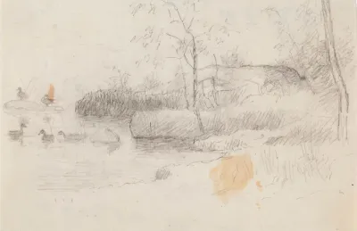 Landscape with Ducks
