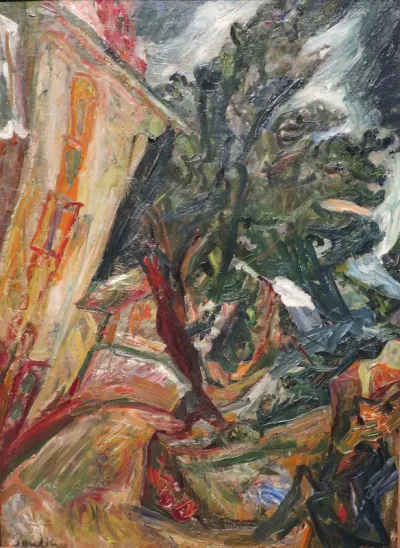 Landscape with Figures─Céret