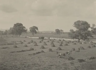 Landscape with Haystacks