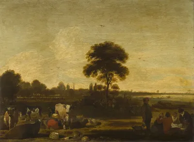 Landscape with Herdsmen and Cattle
