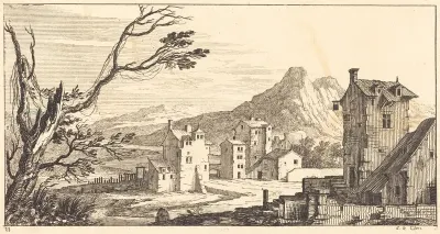 Landscape with Houses
