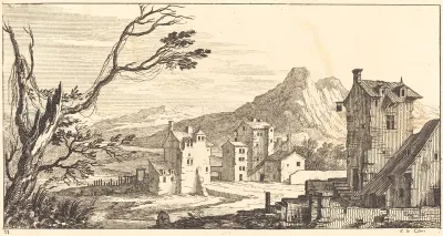 Landscape with Houses