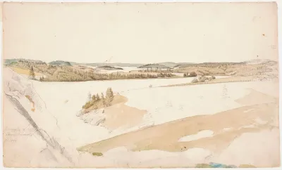 Landscape with Lake and Meadows