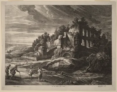 Landscape with Large Roman Ruins