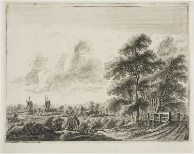 Landscape with Little Bridge
