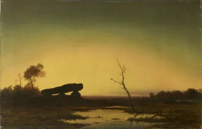 Landscape with Megalithic Grave