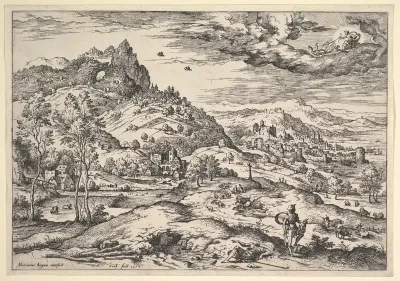 Landscape with Mercury Holding Argus's Head