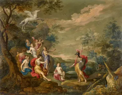 Landscape with Minerva and the Muses