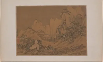 Landscape with Ox Carts on a Road