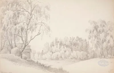 Landscape with Raasepori Caste Ruins