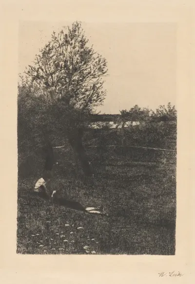Landscape with Resting Children ("La Dolce far niente")