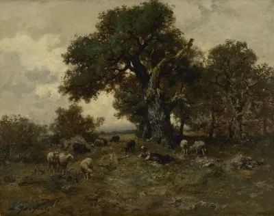 Landscape with Sheep