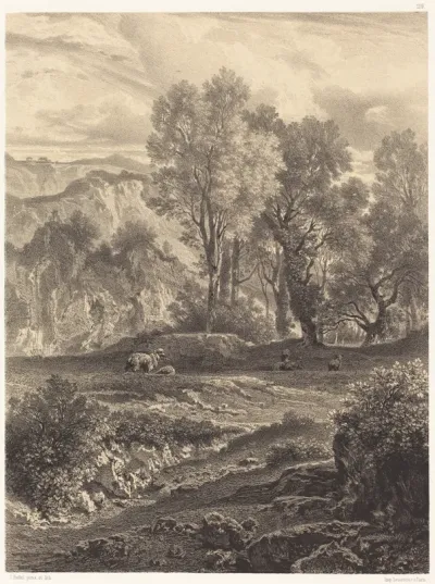 Landscape with Sheep