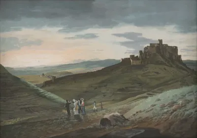 Landscape with Spiš Castle