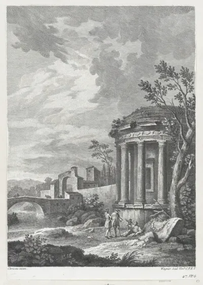Landscape with Temple