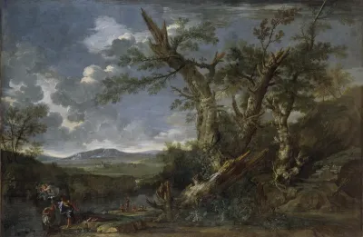 Landscape with the Baptism in the Jordan