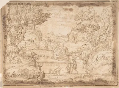 Landscape with the Baptism of Christ