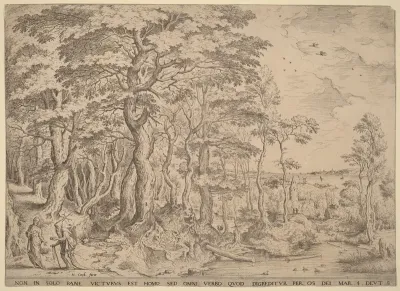 Landscape with the Temptation of Christ