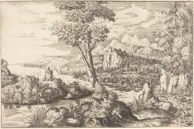 Landscape with Three Men