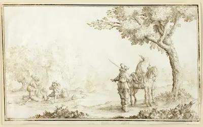 Landscape with Travelers