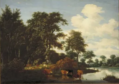 Landscape with Trees