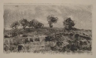 Landscape with Trees
