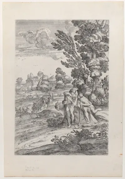 Landscape With Two Goatherds