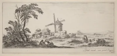 Landscape with Windmill