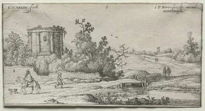 Landscapes: Landscape with Ruins of a Roman Temple