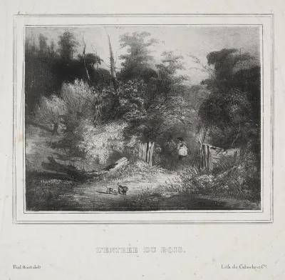 Landscapes:  The Entrance of a Forest