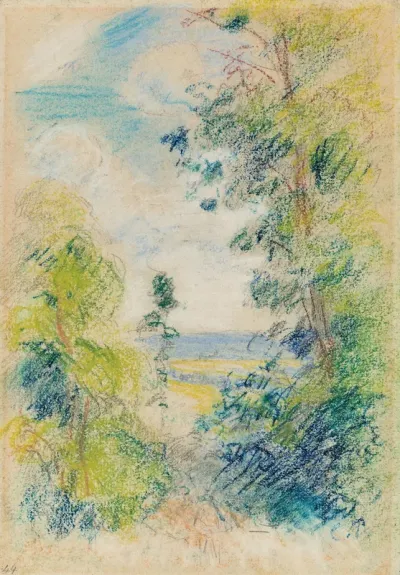 Landschaft mit Bäumen