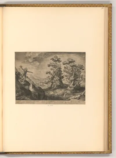 Landschaft mit Polyphem und Galateia