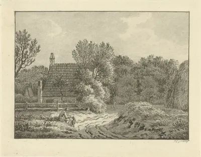 Landschap bij Bloemendaal