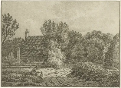 Landschap bij Bloemendaal