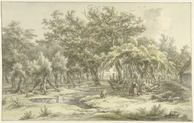 Landschap bij Eext (Drenthe)