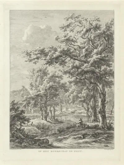 Landschap bij Eext
