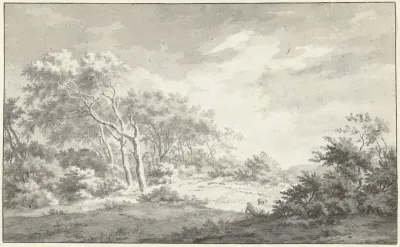 Landschap bij Elswoud buiten Haarlem