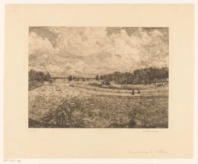 Landschap bij Hattem