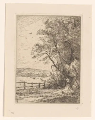 Landschap bij Meerenberg