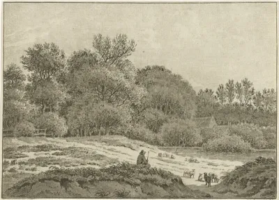 Landschap bij Overveen