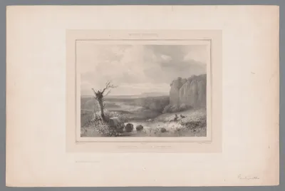 Landschap bij Saint-Hubert