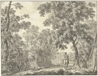 Landschap in Gelderland of Overijssel