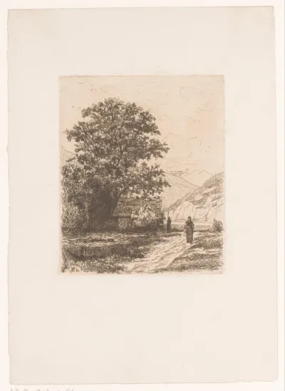 Landschap in Zwitserland