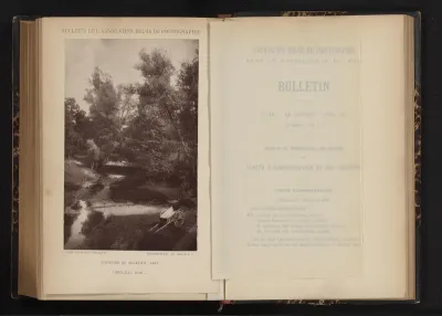 Landschap langs de oever van de Berwinne