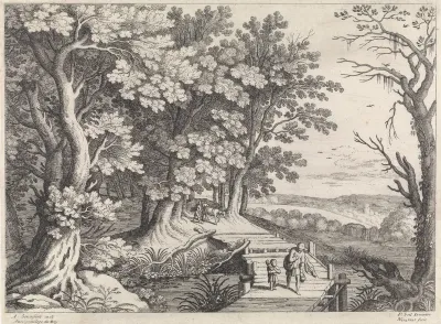 Landschap met Abraham en Isaak