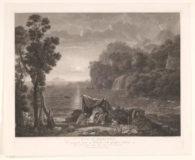 Landschap met Acis en Galathea